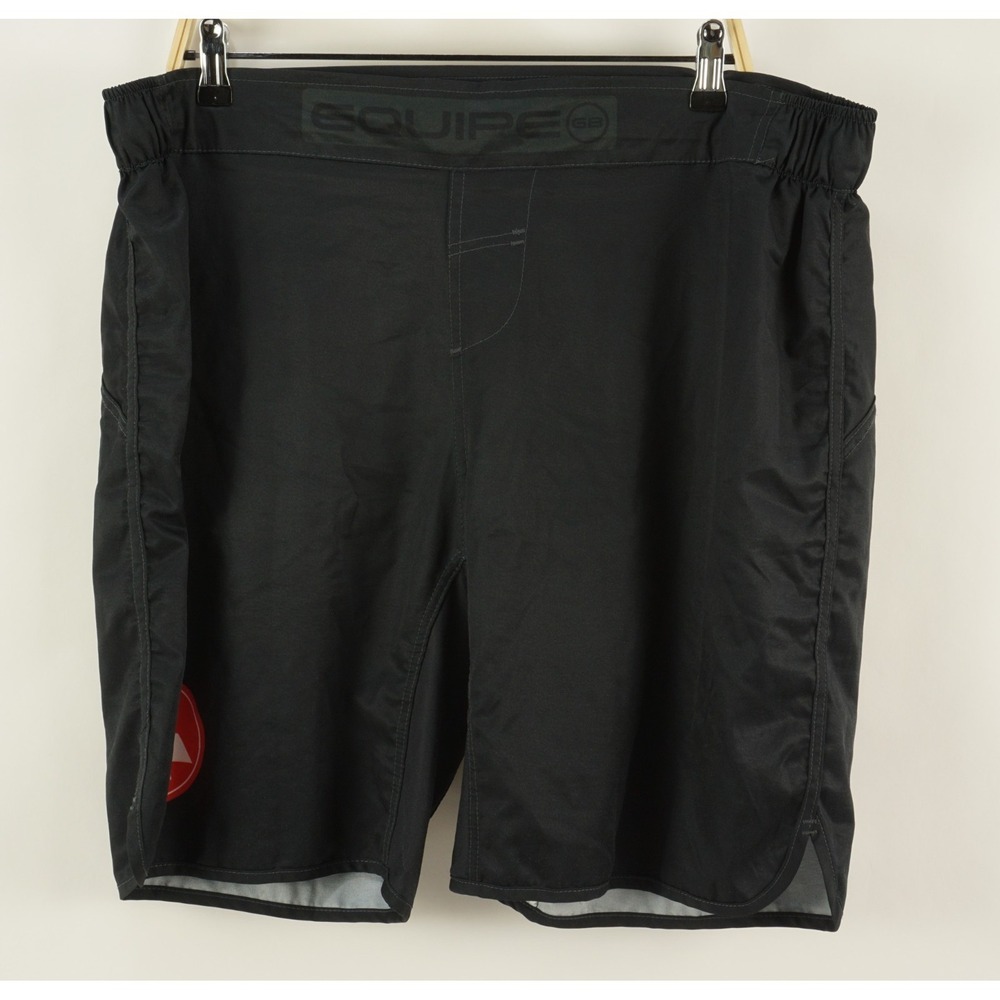 Gracie Barra Equipe Jiu Jitsu MMA Training Shorts Men's 40 Black Grappling Gym